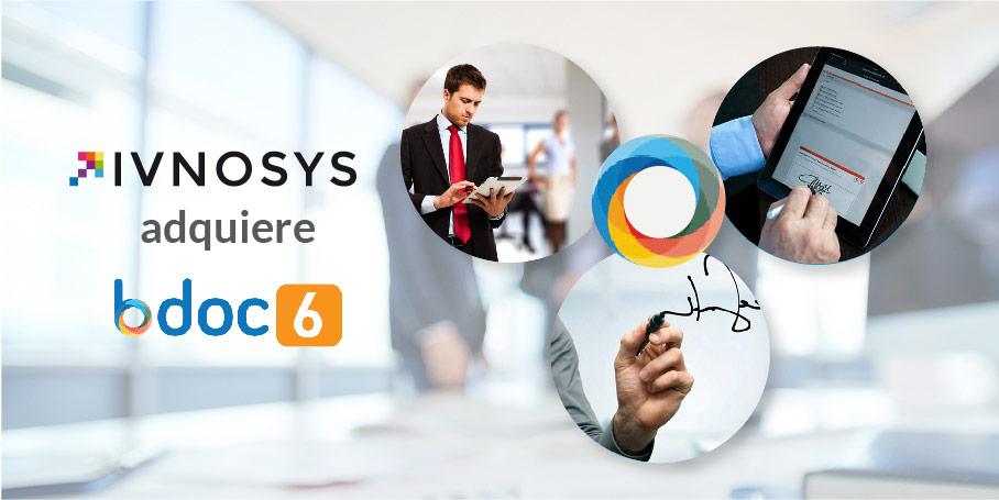 Ivnosys adquiere Bdoc6 paperless firma biométrica